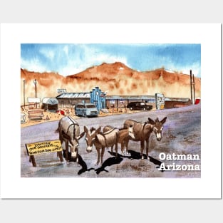 Oatman, Arizona Posters and Art